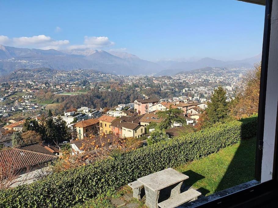 Casetta Accogliente Con Vista Sopra Lugano 帕拉迪索 外观 照片